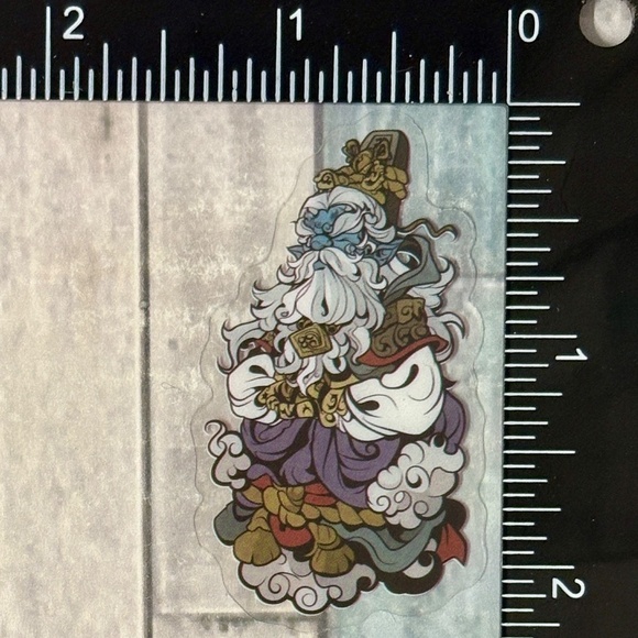 ๐10/$10๐ Translucent Japanese Tattoo Art Reusable Waterproof Vinyl Sticker Dec - Picture 1 of 1